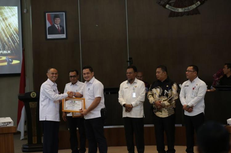 Pemprov Riau Apresiasi Badan Publik Berprestasi dalam Keterbukaan Informasi Publik