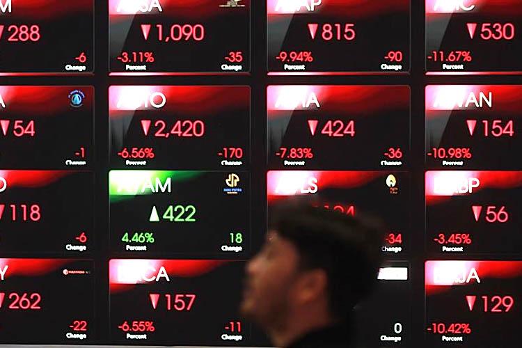 IHSG Ambruk ke 5.896, Saham Raksasa Rontok Berjamaah, Investor Dibuat Geleng Kepala