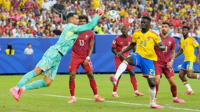 Kolombia Juara Grup K Usai Bermain Imbang Tanpa Gol Kontra Portugal
