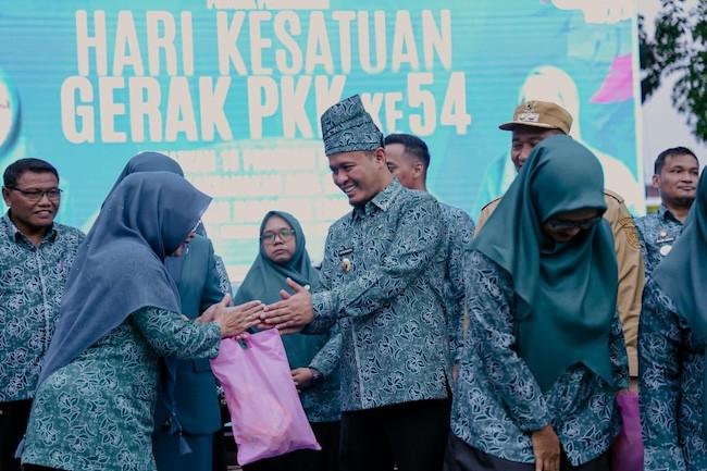 Langkah Populis Wako Agung! 2.500 Paket Sembako hingga Alat Bantu Dengar Dibagikan pada HKG PKK ke-54