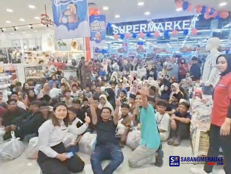 Muliakan Anak Yatim, Tim SUMBER Bersama BKM Al Muhajirin Gelar Wisata Edukatif dan Belanja Ceria