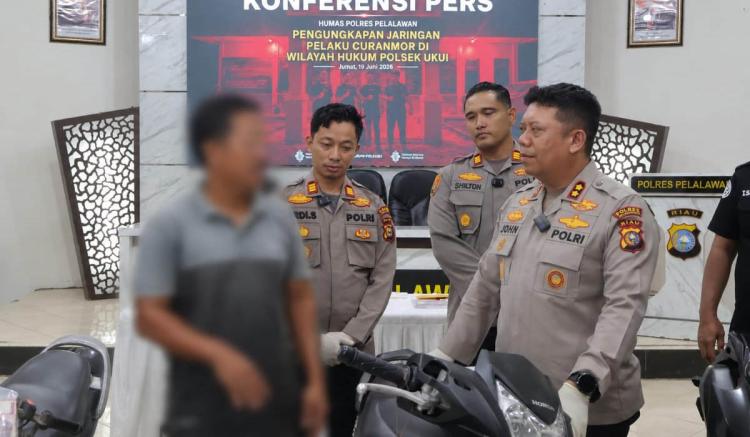 Terlilit Utang, Dadung Nekat Gasak Dua Motor di Ukui, Polisi Bongkar Semua Jejaknya