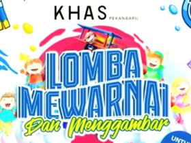 Dorong Kreativitas, KHAS Pekanbaru Hotel Gelar Lomba Mewarnai dan Menggambar