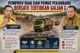 Agung Nugroho dan SF Hariyanto Bersatu, Galian C Perusak Jalan Terancam Ditertibkan