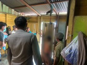 Tangis Bocah Pecah Pagi Itu, Seorang Anak di Rohil Temukan Ayahnya Tergantung di Rumah Kontrakan