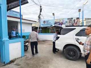 Kepala DLH Rohil Datangi Dapur MBG, Ka SPPG Yayasan Harapan Raya Mandiri "Menghilang"