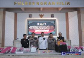 Perang Melawan Narkoba, Polres Rohil Amankan 109 Tersangka dalam Operasi Antik dan Pengungkapan Mei 2026