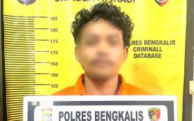 Baru Hirup Udara Bebas, Residivis Bengkalis Tumbang Lagi dengan 21 Paket Sabu