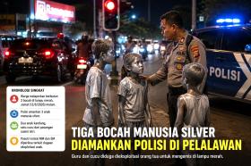 Tiga Bocah Silver di Pelalawan Mengaku Takut Pulang Jika Tidak Bawa Uang Rp500 Ribu  
