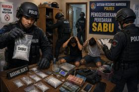 Gempur Peredaran Sabu di Bengkalis, 3 Pengedar Digulung Polisi