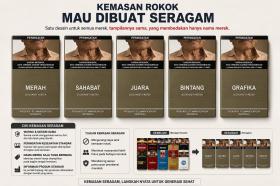 Heboh! Kemasan Rokok Mau Dibuat Seragam, Pemerintah Ungkap Tujuan Sebenarnya