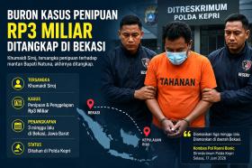 Hilang Berbulan-Bulan, Tersangka Penipuan Mantan Bupati Natuna Ditangkap Sedang Narik Penumpang