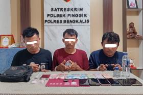 Jejak Sabu dari Semunai Berakhir di Simpang Pipa Kandis, Tiga Pria Langsung Diciduk