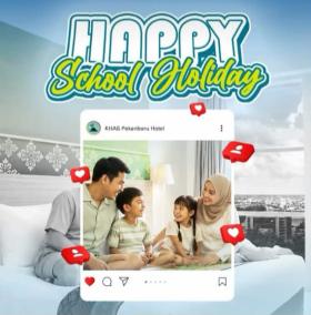 KHAS Pekanbaru Hotel Hadirkan Promo Happy School Holiday, Staycation dengan Harga Hemat