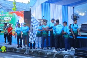 Semarak Hari Bhayangkara ke-80, Polres Meranti Gelar Fun Run 8 Kilometer Diikuti 1.000 Peserta