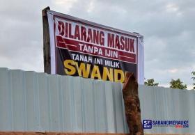 Kalah hingga Mahkamah Agung, Swandi Kembali Pagar Lahan Sengketa di Selatpanjang, Satpol PP Siap Bertindak