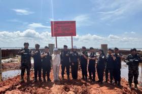 Kementerian Kelautan Perikanan Segel Fasilitas PT MNS dan PT TFDI di Siak, Garap Ruang Laut Secara Ilegal
