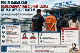 Tiket Sudah Di Tangan, Dua CPMI Malah Gagal Menyeberang ke Malaysia!