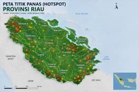 Waspada Karhutla! BMKG Deteksi 17 Hotspot di Riau, Rohil Catat Jumlah Terbanyak
