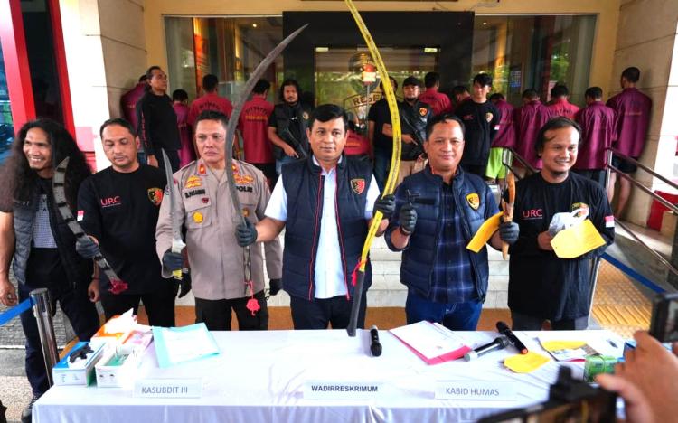 Modal Pistol Mainan, Komplotan Gang Motor Ini Sukses Membegal di 25 Lokasi 
