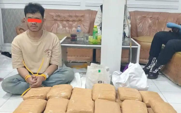 Paket Ekspedisi Jadi Bumerang, 41 Bungkus Ganja Gagal Meluncur ke Jawa Barat