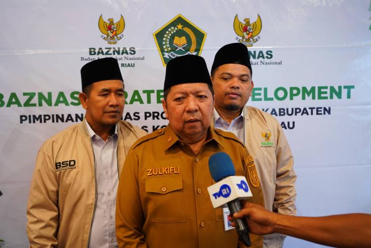 Pemprov Riau Dorong Penguatan Tata Kelola Zakat melalui BAZNAS Strategic Development 2026