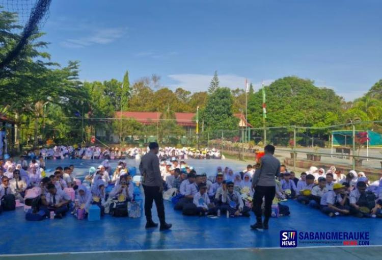 Polsek Bagan Sinembah Bekali Siswa Baru dengan Edukasi Anti-Bullying, Bahaya Narkoba, dan Keselamatan Berlalu Lintas