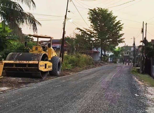 Warga Bersyukur, Wali Kota Agung Gerak Cepat Perbaiki Jalan Melati yang Lama Terabaikan