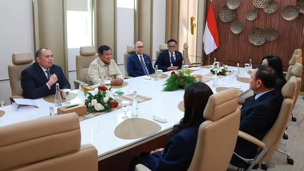 Prabowo Bertemu Tiga Eks PM Thailand, Investasi dan Hilirisasi Jadi Fokus Utama