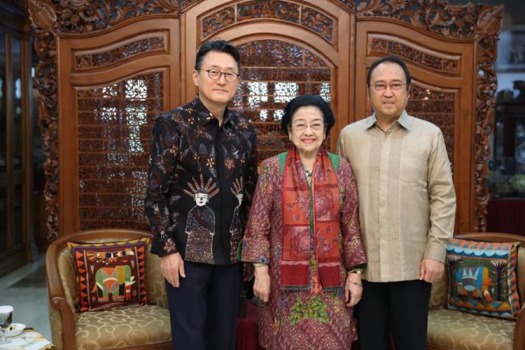 Megawati Terima Dubes Korea Selatan, Bahas Peluang Perdamaian Semenanjung Korea