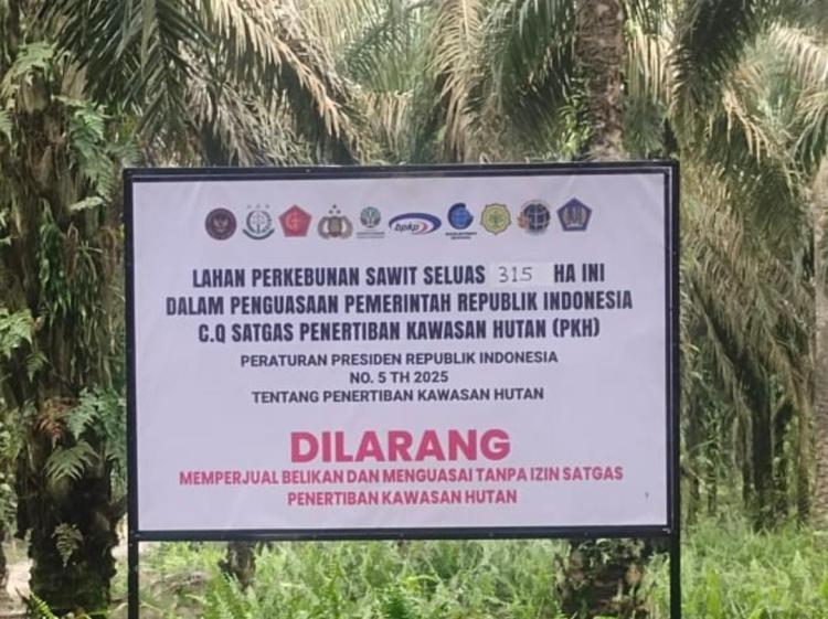 Eks Ketua Pelaksana Satgas PKH Febrie Adriansyah Jadi Tersangka, Kebun Sawit Sitaan Harus Diaudit!