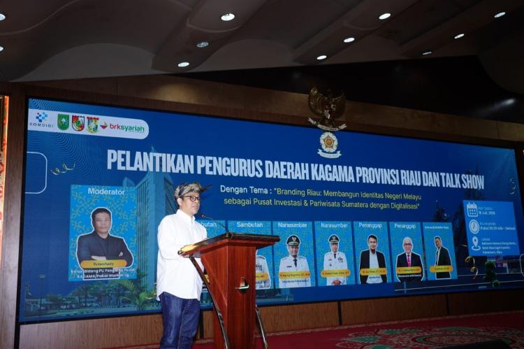 Wamen Komdigi Nezar Patria: Digitalisasi Perkuat Branding Riau