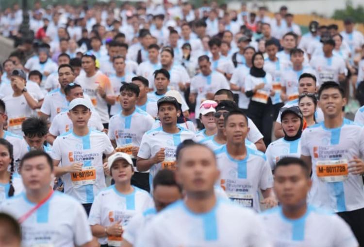 Riau Bhayangkara Run 2026 Diikuti Puluhan Ribu Peserta dari Berbagai Daerah dan Mancanegara 