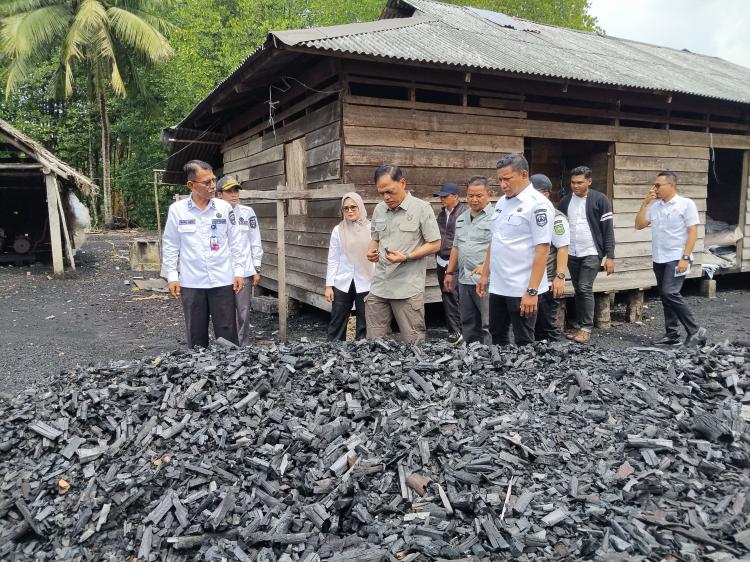 Panglong Arang Membisu, Harapan Ribuan Pekerja Mengiringi Kunjungan Pejabat Kementerian Kehutanan, Menanti Solusi dari Negara 