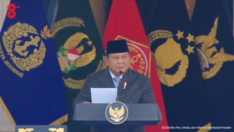 Prabowo: Pangkat Adalah Amanah Rakyat Indonesia