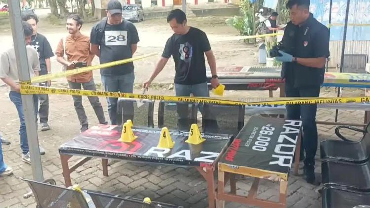 Ketua DPRD Lempar Kue dan Air ke Wajah Staf PPPK, Polisi Lakukan Olah TKP