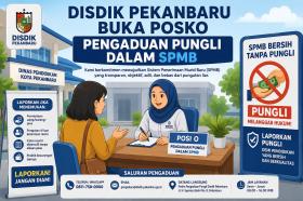 Disdik Pekanbaru Buka Posko Pengaduan SPMB, Warga Diminta Laporkan Pungli dan Calo Sekolah