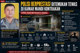Geger Aroma Busuk di Rokan Hulu, Polisi Berprestasi Ini Ditemukan Tewas Terlungkup!