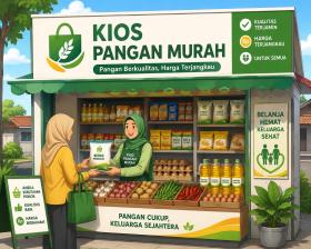 Pemko Pekanbaru Resmikan 6 Kios Pangan Murah, Warga Kini Bisa Belanja Sembako Lebih Hemat