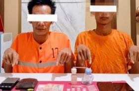 Polisi Bongkar Transaksi Sabu di Kebun Sawit, Dua Pria Diciduk dan Bandar Diburu