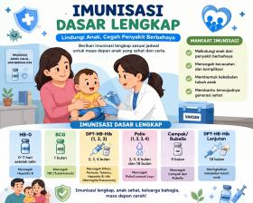 Kabar Baik! Riau Tembus Peringkat 8 Nasional Imunisasi Dasar Lengkap, Ribuan Bayi Sudah Terlindungi