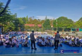 Polsek Bagan Sinembah Bekali Siswa Baru dengan Edukasi Anti-Bullying, Bahaya Narkoba, dan Keselamatan Berlalu Lintas