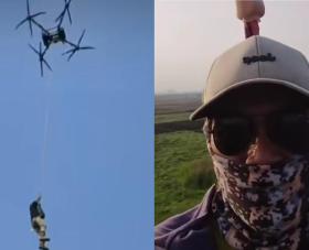 Viral Petani Jombang Pulang dari Kebun Naik Drone, Mentan Amran Punya Ide Besar untuk Angkut Gabah