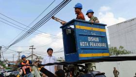 Pemko Pekanbaru Lanjutkan Penertiban Kabel Fiber Optik Hingga Akhir 2026
