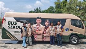 Hari Pertama Sekolah, Pemko Pekanbaru Resmi Operasikan Bus Sekolah Gratis, Pelajar Tak Perlu Lagi Naik Motor