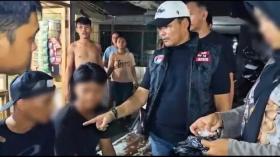 Kampung Narkoba Digempur Lagi, Empat Pria Positif Narkoba Terjaring Razia