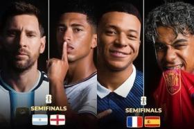 Mimpi Juara Baru Berakhir, Empat Raksasa Kuasai Semifinal Piala Dunia 2026