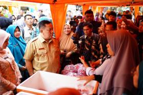 Pemprov Riau Gelar Operasi Pasar Murah di Pekanbaru dan Kampar Selama Lima Hari