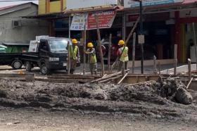 Atasi Banjir, Proyek Drainase Raksasa 1,2 Km di Jalan Dharma Bakti Dikebut Hingga Akhir Tahun