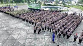Polda Riau Libatkan 2.369 Personel Amankan Riau Bhayangkara Run 2026